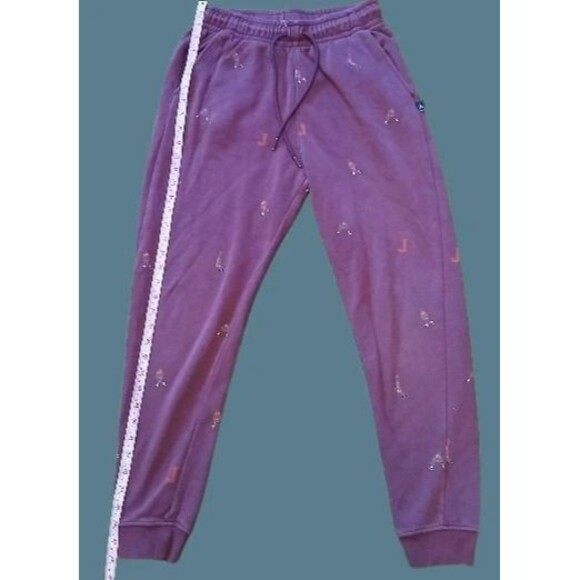 Jordan Essentials Holiday Allover Print Fleece Sweatpants Sz 30"W & 26" Inseam - Picture 5 of 12